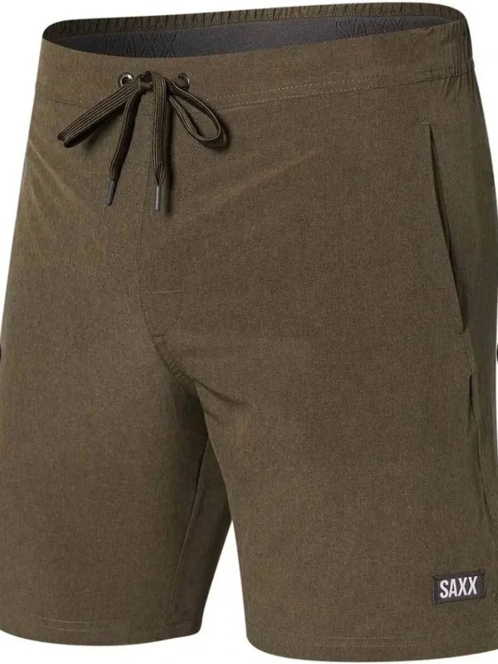 SAXX • Men’s Sport 2 life 2N1 short 7” ballpark pouch - Small olive green